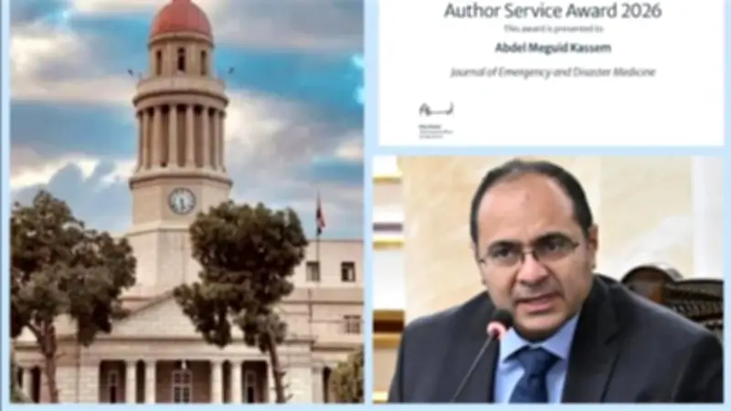 مجلة طب قصر العيني تحصد جائزة التميز التحريري من Springer Nature