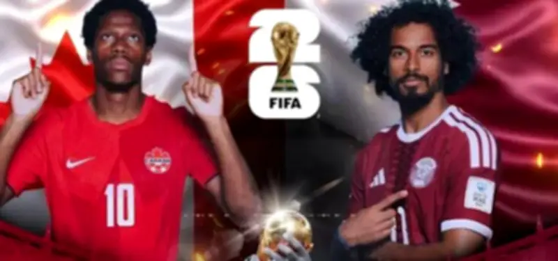 بث مباشر: مشاهدة مباراة كندا ضد قطر في كأس العالم 2026 لحظة بلحظة