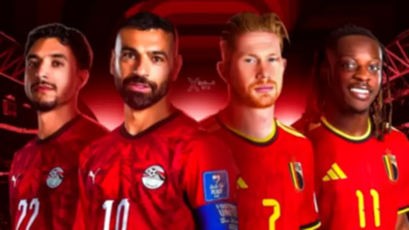 القيمة التسويقية لمنتخبي مصر وبلجيكا قبل مواجهة المونديال