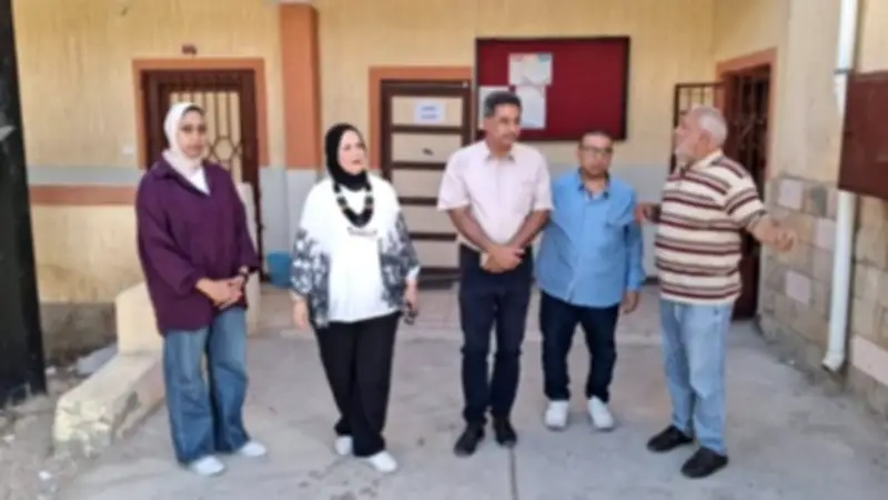 مدير تعليم مطروح يتفقد جاهزية لجان امتحانات الثانوية العامة