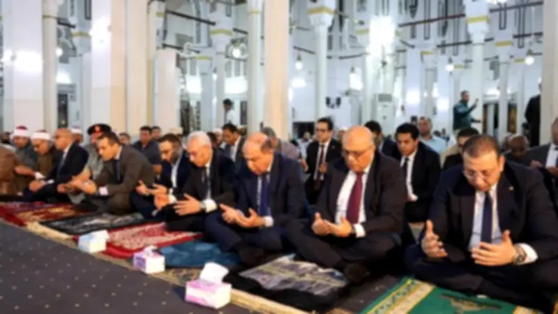 محافظ المنيا يحتفل بالعام الهجري الجديد 1448 بمسجد صلاح الدين