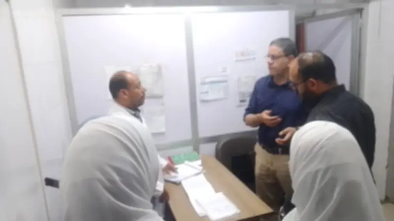 وكيل صحة المنوفية يوجه بزيادة الأطباء وتوفير فصائل الدم بمستشفى سرس الليان