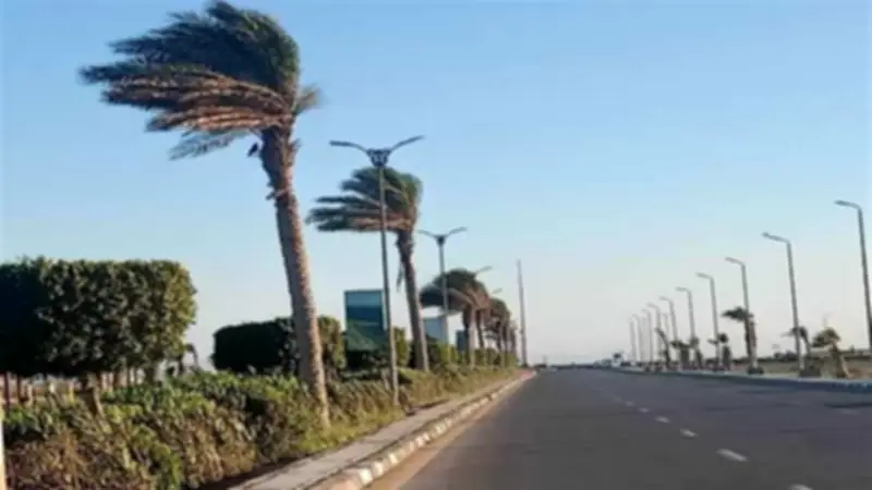 الأرصاد تحذر من الرياح المثيرة للرمال والأتربة غدا.. تعرف على المناطق المتأثرة