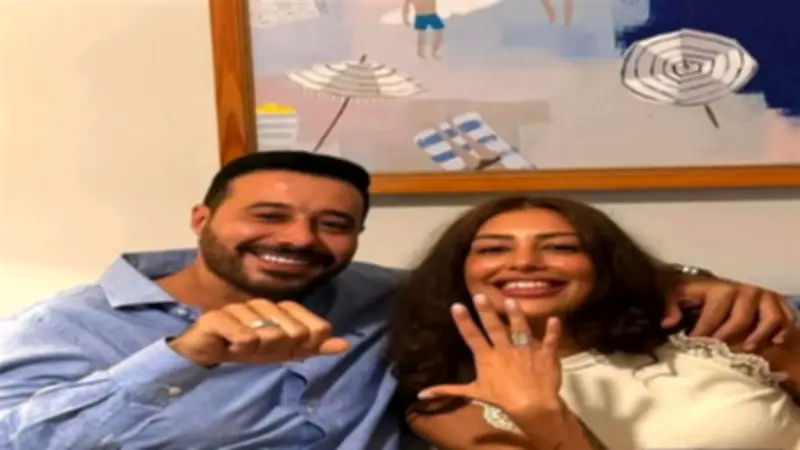 لحظة رعب لميرنا الهلباوي في زفافها.. سقوط خاتم الزواج يثير الجدل