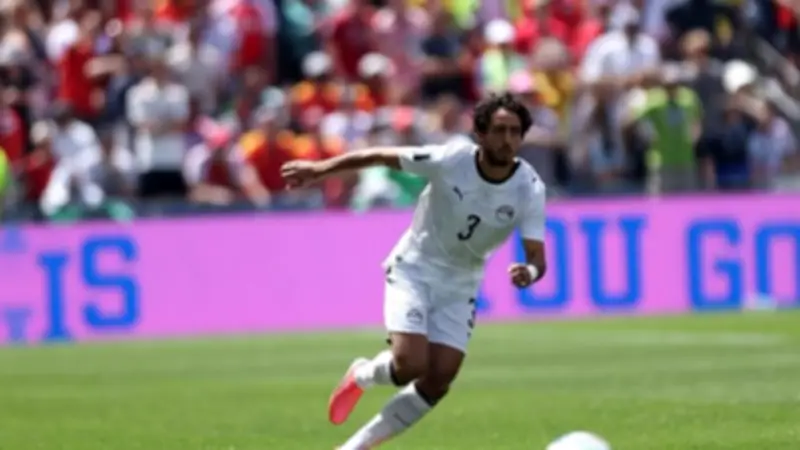 محمد هاني: نقطة في المشوار وعيوننا على التأهل بعد تعادل مصر وبلجيكا