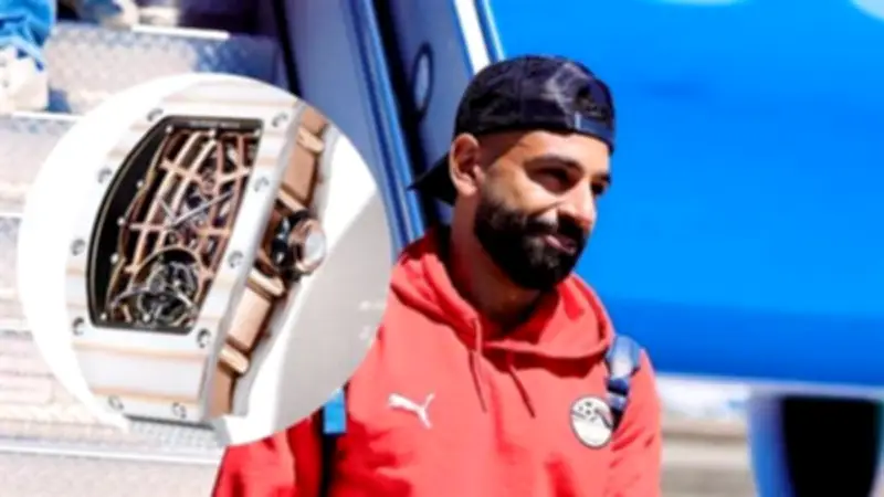 محمد صلاح يخطف الأضواء بساعة ريتشارد ميل النادرة في كأس العالم 2026