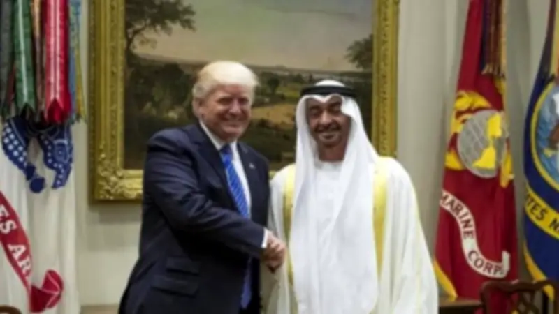محمد بن زايد وترامب يبحثان العلاقات الاستراتيجية وقضايا الشرق الأوسط بقمة السبع