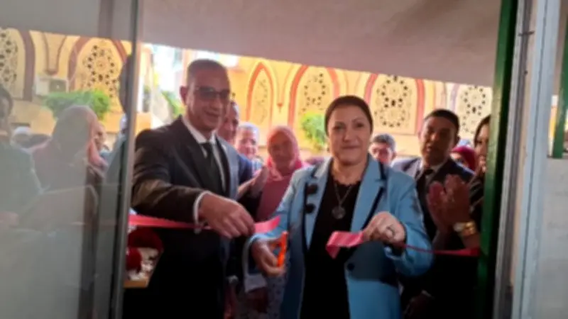 رئيسة القومي للطفولة ومحافظ الجيزة يفتتحان فرع المجلس بالمحافظة