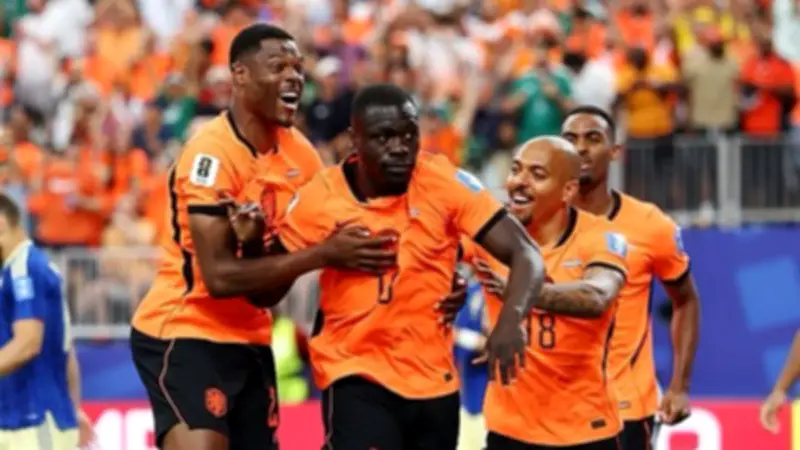 هولندا تسجل الهدف الثاني في شباك السويد بكأس العالم 2026