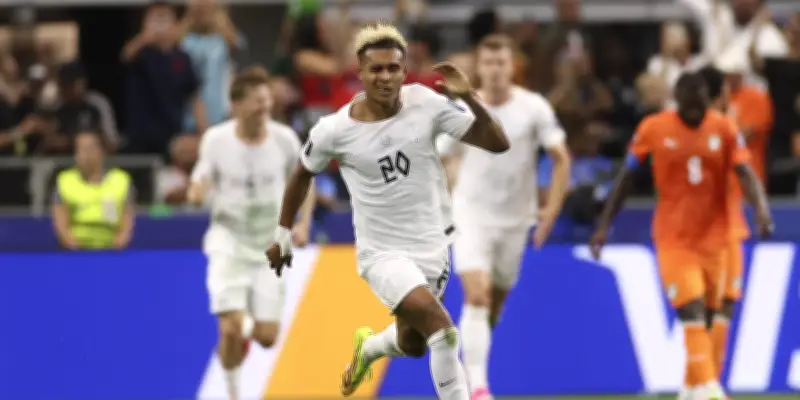 نهاية الشوط الأول: النرويج 1-0 كوت ديفوار في كأس العالم