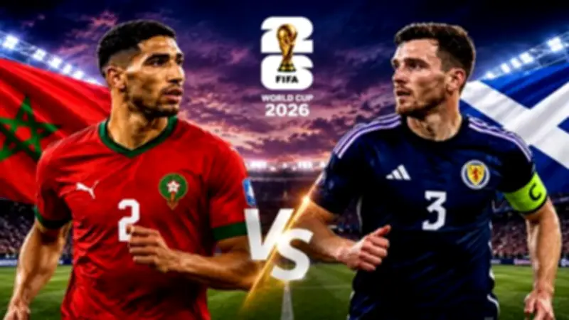 عرض أقدم كرة قدم في التاريخ بمباراة المغرب وإسكتلندا في كأس العالم 2026