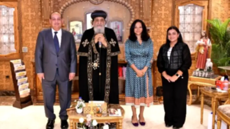 البابا تواضروس يبحث مع مساعد وزير الخارجية الترويج للسياحة الدينية بمصر