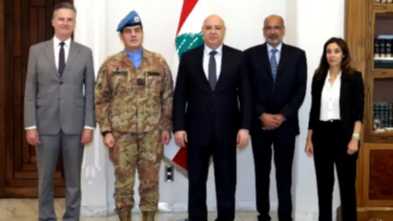 الرئيس عون يبحث مع قائد اليونيفيل أوضاع جنوب لبنان والصعوبات التي تواجه القوات الدولية