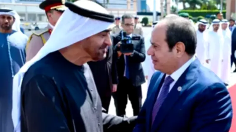 الرئيس السيسي يستقبل الشيخ محمد بن زايد اليوم لبحث العلاقات والقضايا المشتركة