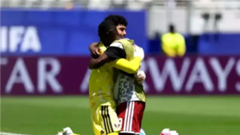 بكاء حارس قطر بعد التعادل مع سويسرا في كأس العالم 2026