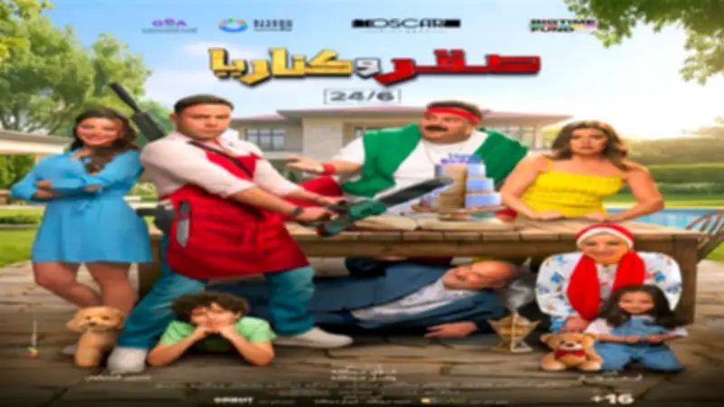 أماكن عرض فيلم صقر وكناريا في 6 قصور ثقافة ضمن سينما الشعب بـ40 جنيها