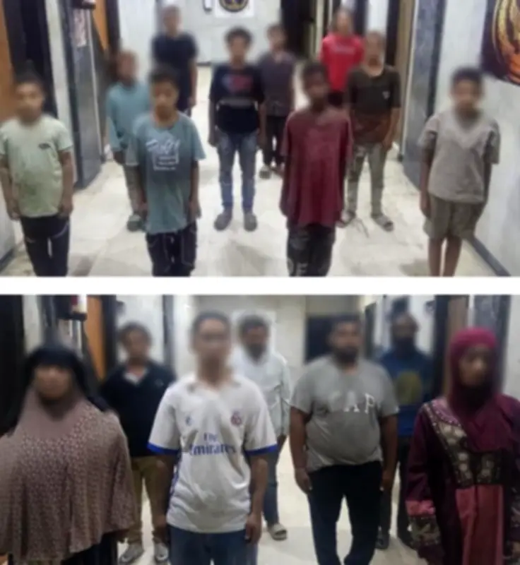 الأمن يحرر 13 طفلاً من مستغليهم في الجيزة ويسقط شبكة تسول إجباري