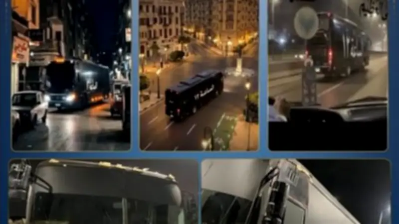 الأمن يكشف حقيقة فيديو الأتوبيس الأسود: مركبة تصوير سينمائي ومخالفات مرورية