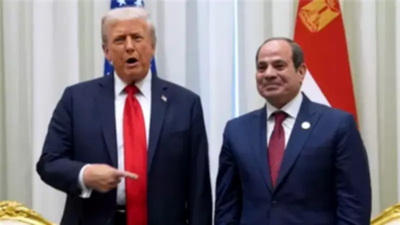 رسالة مهمة من السيسي لترامب خلال قمة مجموعة السبع في إيفيان