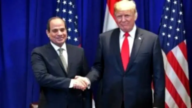 الرئيس السيسي يشيد بالعلاقات مع أمريكا خلال لقائه ترامب بقمة السبع