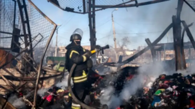 مقتل 3 أشخاص في هجوم بطائرة روسية مسيرة جنوب أوكرانيا