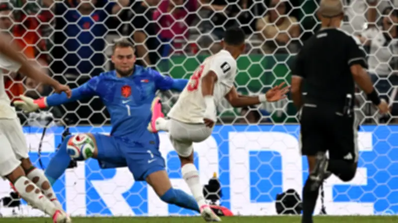 فيربروجين يتصدى لهدف مؤكد لسفيان رحيمي في كأس العالم 2026