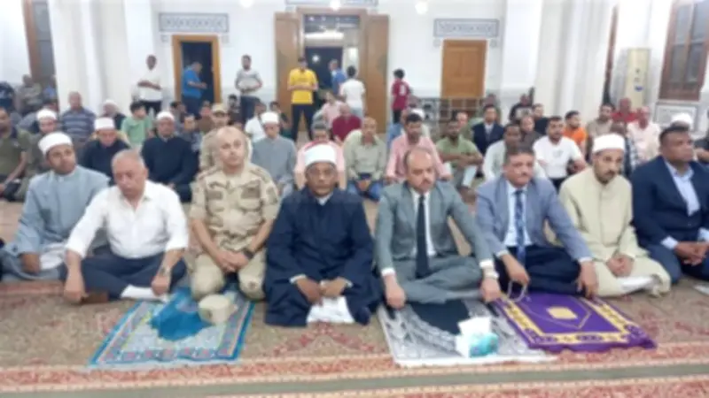 أوقاف الوادي الجديد تحتفي بالعام الهجري 1448هـ بمسجد ناصر بالخارجة