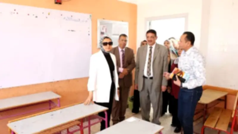 محافظ الوادي الجديد تتفقد لجان الثانوية العامة واستراحات المراقبين
