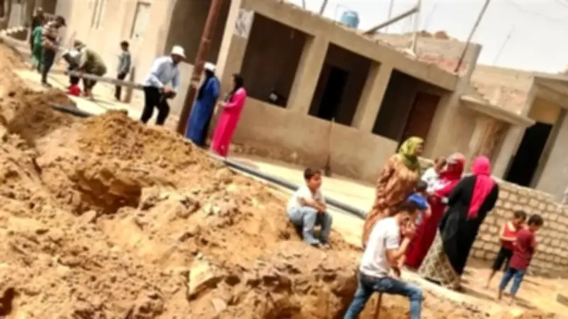 توصيل مياه الشرب لـ 250 أسرة من الأكثر احتياجا بالشرقية