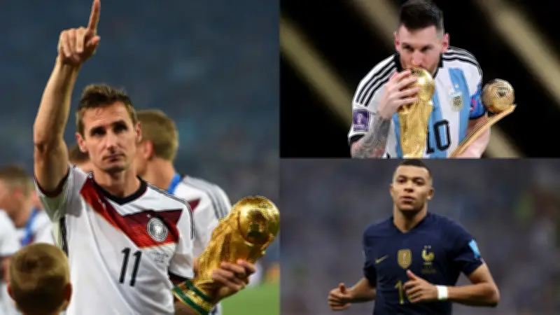 من الهداف التاريخي لكأس العالم؟ ترتيب ميسي ومبابي بين الأساطير