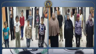 القبض على 10 متهمين لاستغلالهم 10 أطفال في التسول بالقاهرة