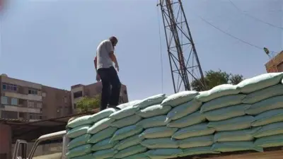 ضبط 10 أطنان دقيق حر ومدعم قبل بيعها بالسوق السوداء في حملة أمنية