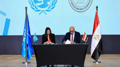 وزير التعليم يوقع اتفاقاً مع اليونيسف لتطوير 100 مدرسة فنية وإطلاق الاعتماد المزدوج