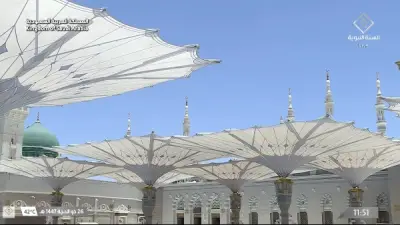 بث مباشر لشعائر صلاة الجمعة من الحرمين الشريفين في 12 يونيو 2026