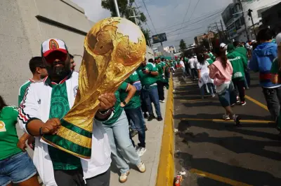 ملعب أزتيكا يشهد توافد جماهيري كبير قبل افتتاح مونديال 2026 صور