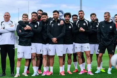 جلسة تصوير رسمية للاعبي منتخب مصر قبل مواجهة بلجيكا في كأس العالم 2026
