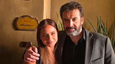 كريم عبد العزيز ونيللي كريم يعلنان عن فيلم الفيل الأزرق 3