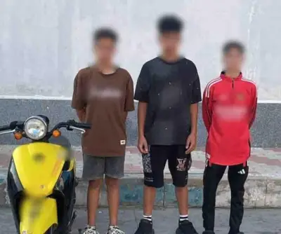 ضبط 3 طلاب استعرضوا بالدراجة النارية وعرضوا حياتهم للخطر