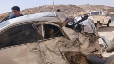 إصابة 4 طلاب في انقلاب سيارة على طريق الهضبة بأسيوط