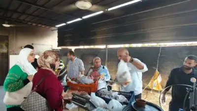 مصادرة 440 كجم لحوم ودواجن فاسدة في حملة تفتيشية بالعبور الجديدة