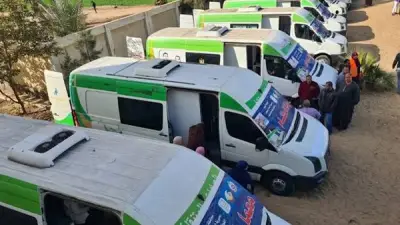 القوافل الطبية المجانية بقرى الداخلة في الوادي الجديد 7 و8 يونيو