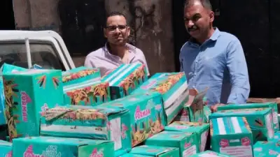 ضبط 8280 عبوة مشروب صناعي مجهول المصدر وغير صالح للاستهلاك بأسيوط