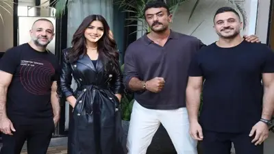 أحمد العوضي يشوق الجمهور لفيلم شمشون ودليلة بعبارة نادية الجندي