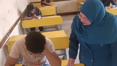 رئيس منطقة الدقهلية الأزهرية يتابع امتحانات الثانوية بمعهد الإمام مالك