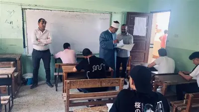 رئيس منطقة الدقهلية الأزهرية يتابع امتحانات الثانوية ويشدد على توفير الأجواء المناسبة للطلاب