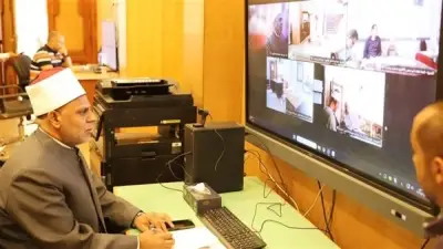 رئيس قطاع المعاهد الأزهرية يتابع امتحان الصرف من الغرفة المركزية لضمان الانضباط