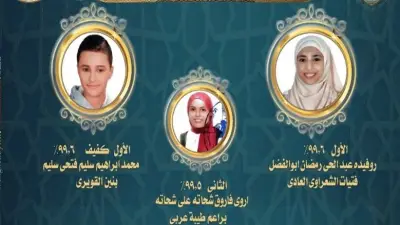أسماء أوائل الإعدادية الأزهرية بالإسكندرية 2026.. الفتيات يتفوقن بـ12 مركزاً
