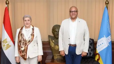 محافظ الإسكندرية يبحث مع القومي للطفولة دعم مبادرات حماية الطفل