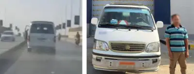 القبض على سائق ميكروباص في بني سويف بسبب سرقة راكب