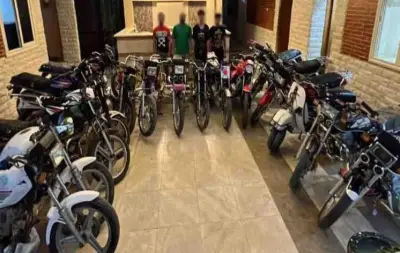 إلقاء القبض على عصابة سرقة الدراجات النارية في الغربية